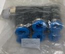 Festo QSLV6-1/8-6 Distribution Tee for 4 Pun & Pan Tube 153242-3