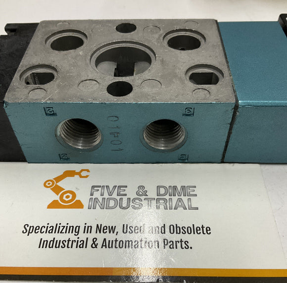 Mac B11C-PP-221BA-192 4 Way 24 vcd Solenoid Valve