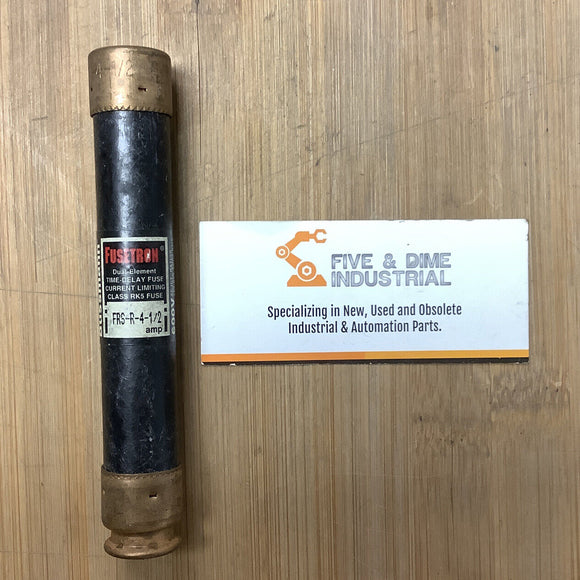 Fusetron FRS-R-4-1/2 Lot of 2 600V Fuse