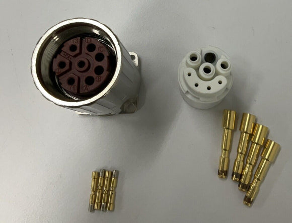 EM Integrated bdfa108fr05000150000 8 Pole M23 Female Cable End