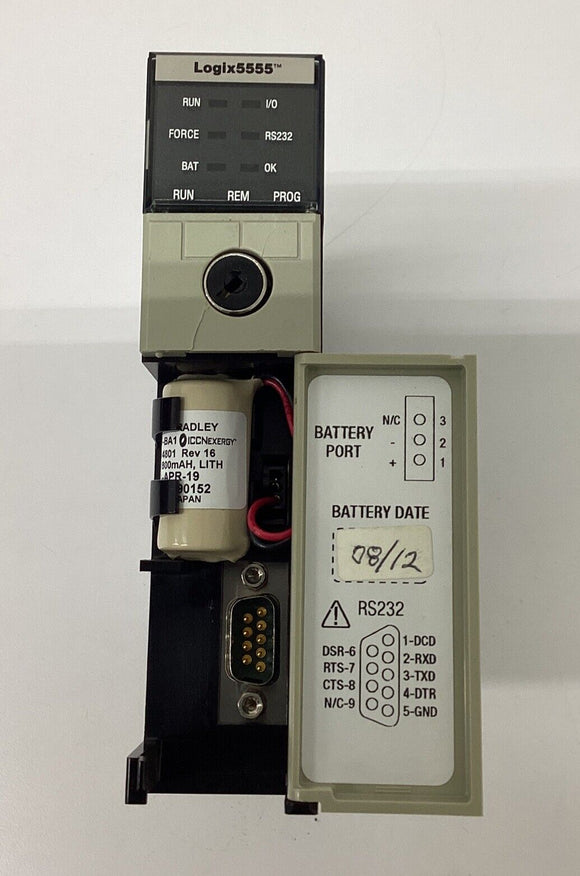 Allen Bradley 1756-L55/A Processor w/ 1756-M12/A FW1.4
