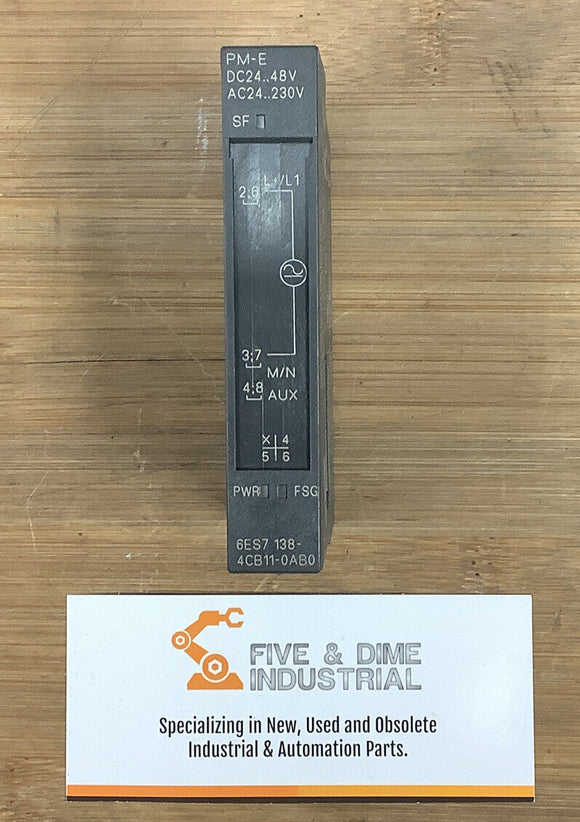 Siemens 6ES7 138-4CB11-0AB0 Digital Power Module
