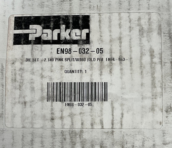 Parker EN98-032-05 2.140 Pink Split WB60 Die Set