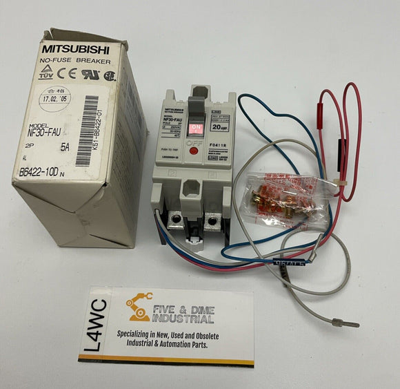 Mitsubishi Electric NF30-FAU 5A  No Fuse Circuit Breaker