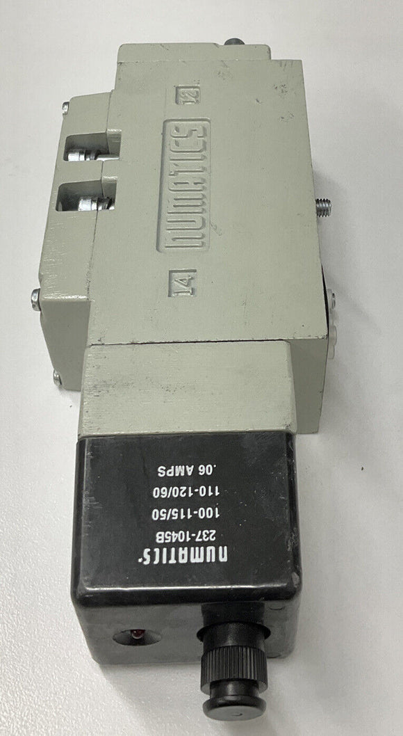 Numatics 112BA400KP00030 Solenoid Valve 110/120 Vac 150 Psi