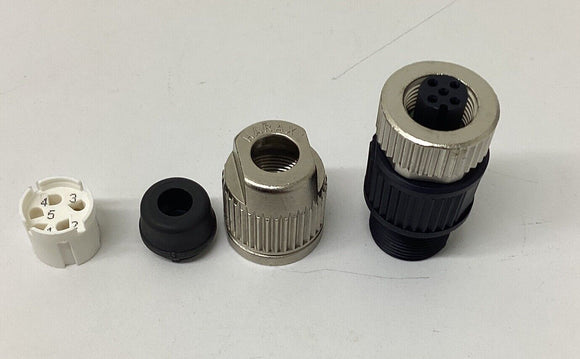 Murr 7000-12593-0000000 MOSA 5-Pole M12 Female Field Connect