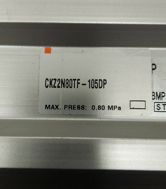 SMC CKZ2N80TF-105DP Pneumatic Power Clamp Open Angle  NPT