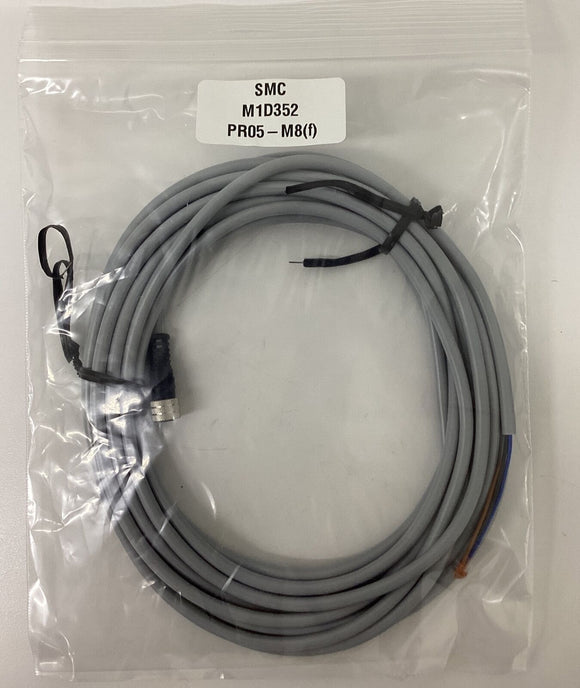 SMC M1D32 / PRO5-M8 M8, Female 3-Wire Sensor Cable 5M