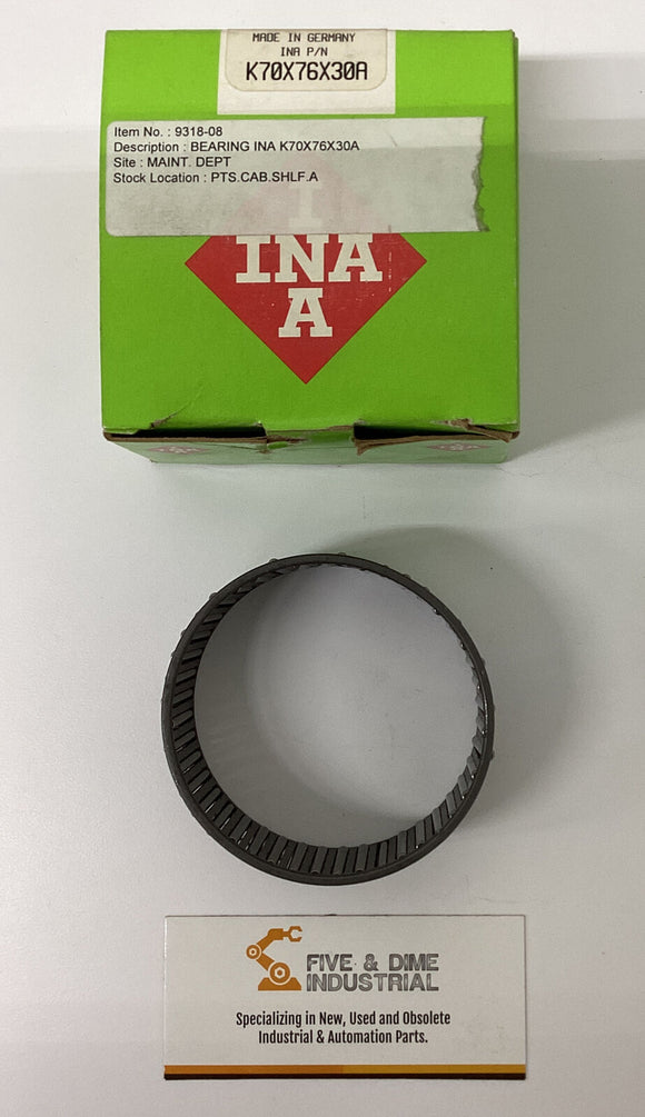 INA Schaeffler K70X76X30A Needle Rolling Bearing