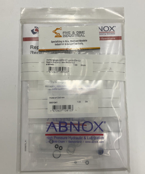 Abnox AXDV-C1 / AXDV-C2 Seal Kit For Volumetric Metering Valve