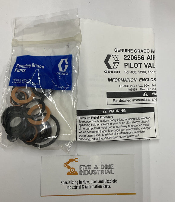 Graco 220656 Air Valve & Pilot Valve Repair Kit
