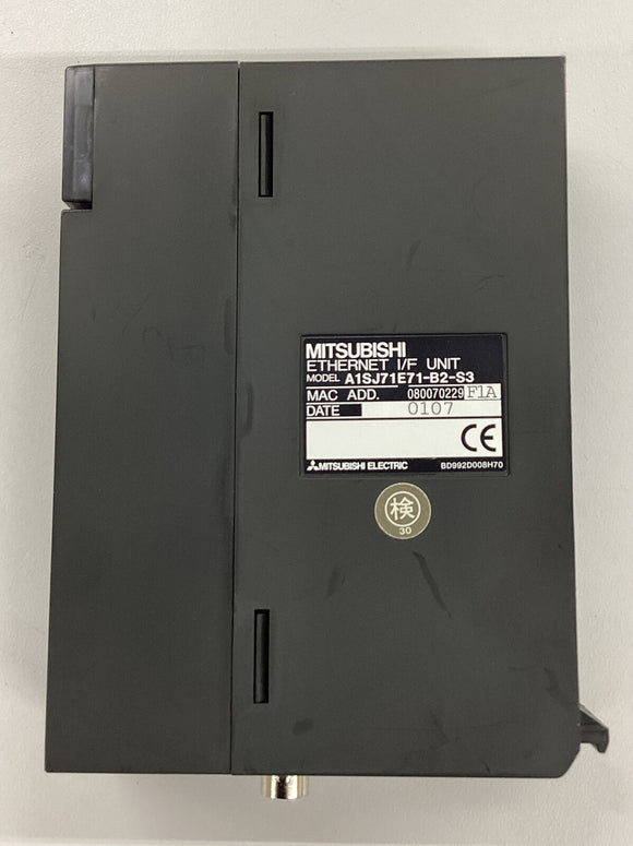 Mitsubishi A1SJ71E71-B2-S3 Ethernet I/F Unit Module
