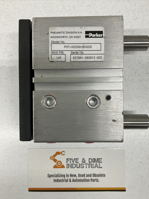 Parker P5T-H025SHSN025 Pneumatic Slide Cylinder