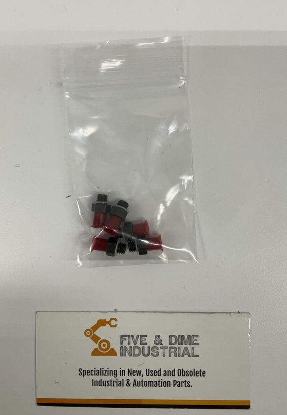 Piab 3150.0035 / U6 of Suction Cups (Lot of 5)