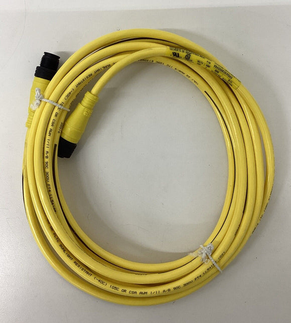 Brad Harrison 1200660691  M12 4-Pole, Maleto Female Straight Cable 4-Meters