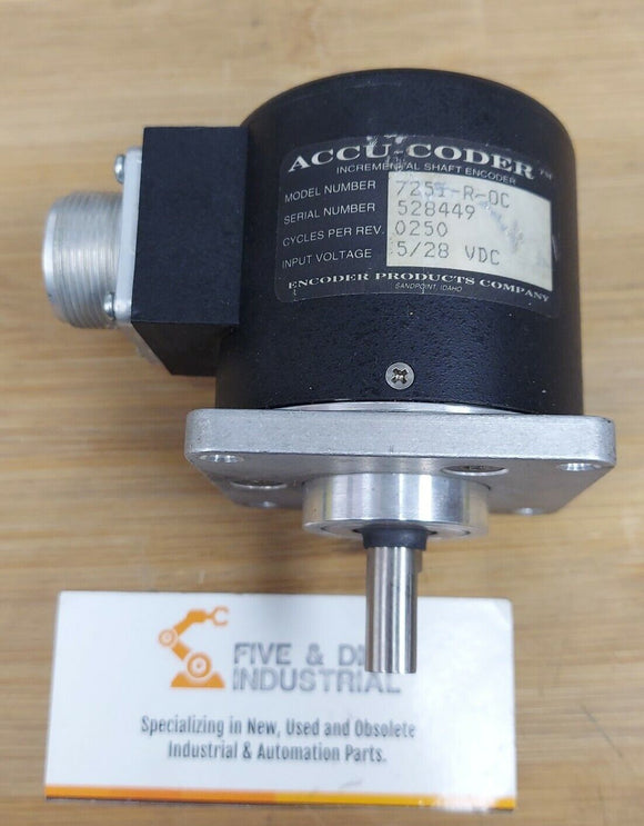 Accu-Coder Encoder 725I-R-OC 5-28 VDC