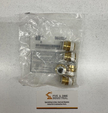 SMC KQ2S10-04S Hex Socket-head male fittings 10mm 1/2"RC (Lot of 5) - 0