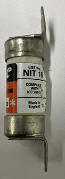 GEC NIT-16 Lot of 4 16 Amp Fuses HRC Fuses-4