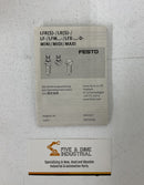 Festo LFR-1/2-D-5M-MAXI Filter Regulator K743-4