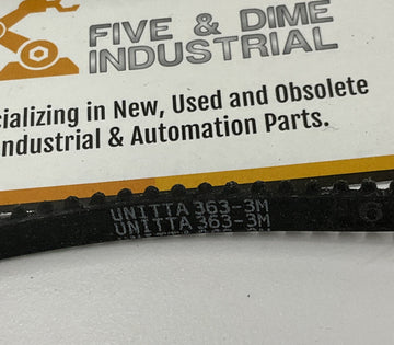 Unitta OEM 363-3M-6 Timing Belt 3M, 3mm Pitch, 6mm Wide - 0