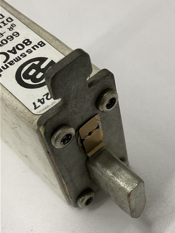 Bussmann 170L2247 80A 660V High Speed Square Body Fuse