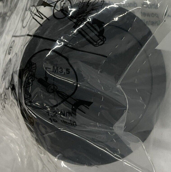 Allen Bradley 800FM-MM42 Black Mushroom Momentary Push Button 40mm