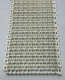 Intralox 1100 Series 5" X 25' White Flush Grid Friction Top Belt-2