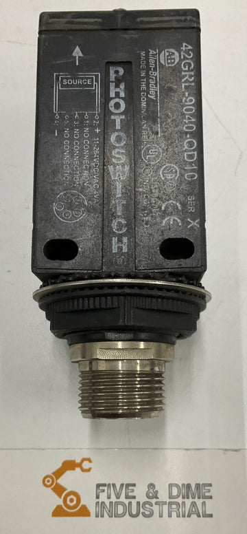Allen Bradley 42GRL-9040-QD10 Ser.X Photoswitch - 0