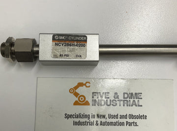 SMC NCY2B6H-0200 Pneumatic Cylinder 85 PSI Rodless - 0
