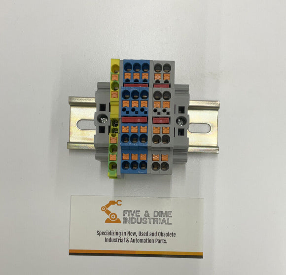 Phoenix Contact RG PTTB 2.5 Rail 3 / 81-93-64-1 Contact Block Assembly