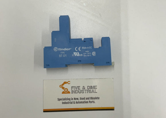 Finder 97.01 Relay Socket 300V