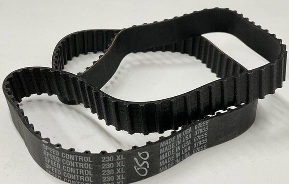 Speed Control 230XL050 timing Belt 23"Length 0.5"width
