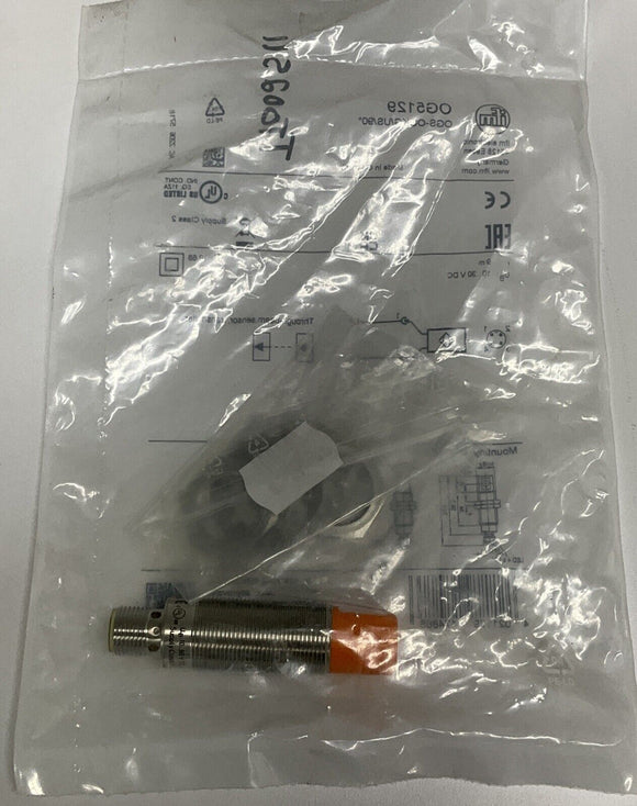 IFM Efector OGS-OOKG/US/90° / OG5129 Sensor 10-30 VDC 9M