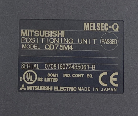 Mitsubishi QD75M4 AXIS Positioning Module 24 VDC