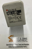 SMC ISE70-F02-43 Digital Display Pressure Switch 0-1.0 MPA-5
