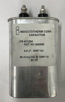 Inductotherm Corp. IP#811294 Capacitor 4.0 µF 3000 VPK-2