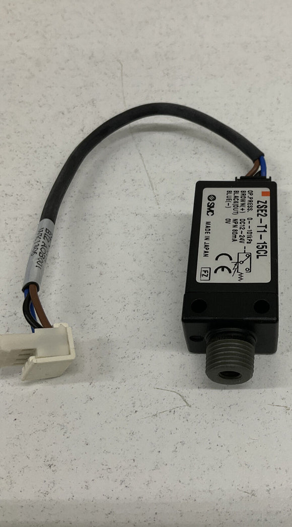 SMC ZSE-T1-15CL Vacuum Switch 12-24 VDC NPN