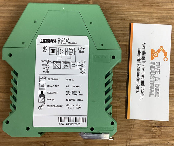 Phoenix Contact MCR-SL-S-16-SP-24 Current Monitoring Relay 2864464