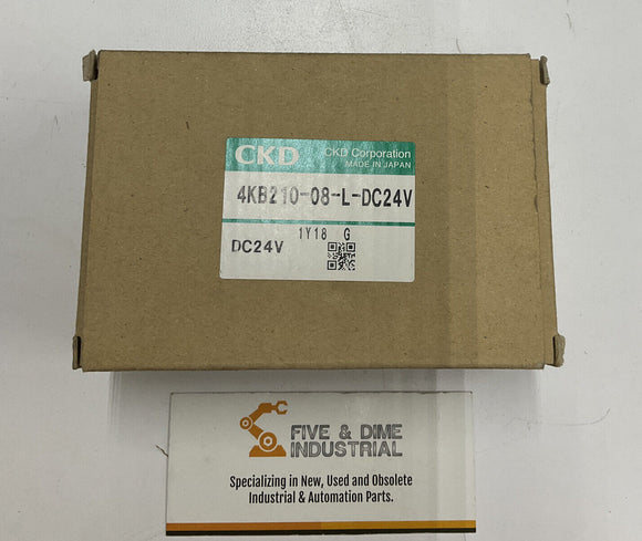 CKD 4KB210-08-L-DC24V Solenoid Valve