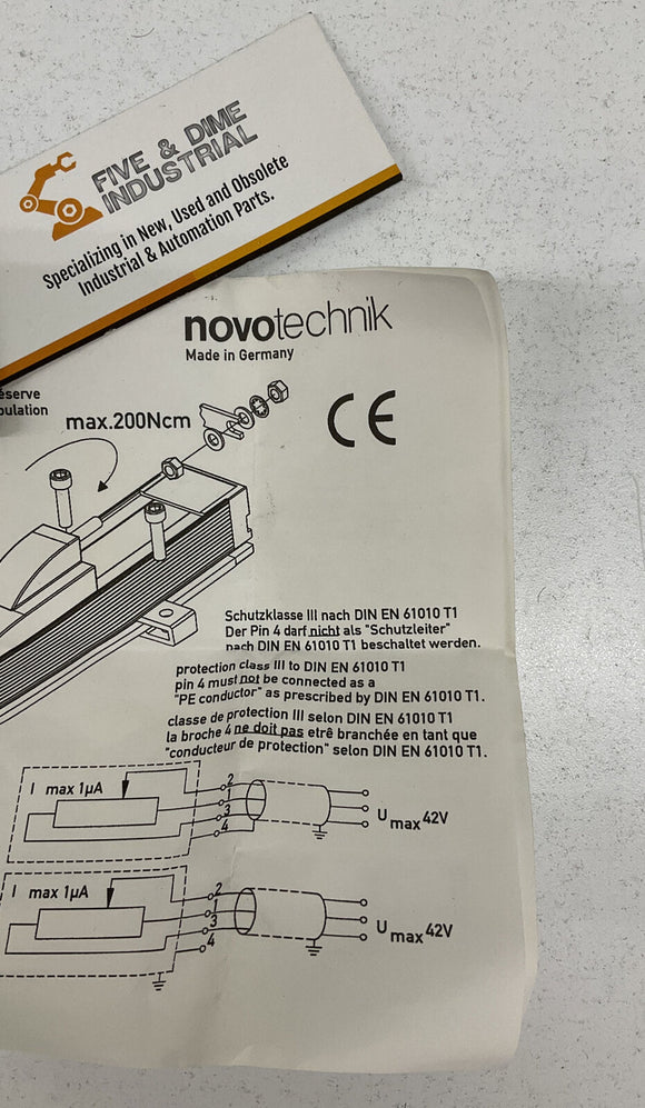 Novotechnik 056003 Mounting Feet Kit