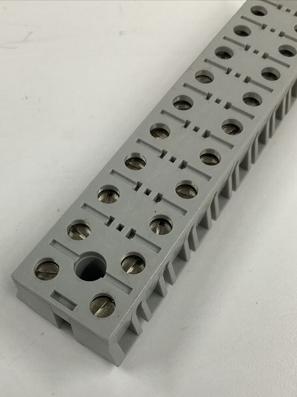 Marathon Electric 0987-RZ-TC-12 Panel Barrier Terminal Block. 12 Position.