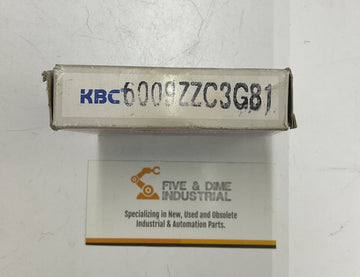 KBC 6009ZC3G81 Single Row Precision Bearing - 0