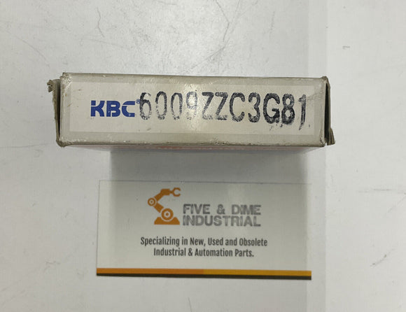 KBC 6009ZC3G81 Single Row Precision Bearing