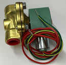 Asco 4EKR9 1/2"Npt 120 Vac Solenoid Valve-4