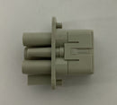 Harting 09120063141 / Han-Q4/2-F Heavy Duty Power Blank Connector Insert-4