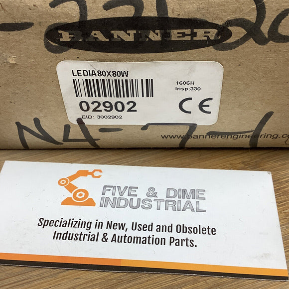 Banner LEDIA80X80W Led Light Array 02902