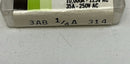 LittelFuse 3AB 1/4A 314 Fast-Acting Ceramic 1/4 Amp 250V. Box of 5-3