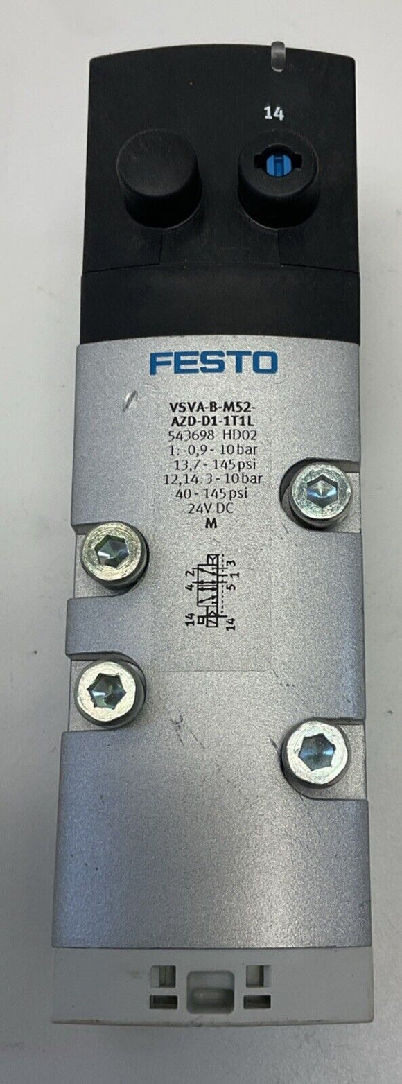 Festo VSVA-B-M52-AZD-D1-1T1L Solenoid Valve
