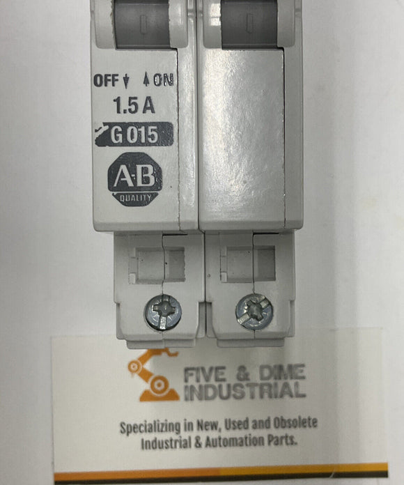 Allen Bradley 1492-CB2G015 Circuit Breaker 1.5 Amps