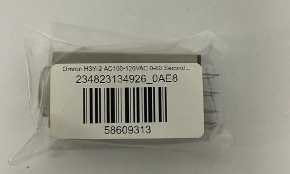 Omron H3Y-2 0-60 Seconds Timer Relay AC100-120V